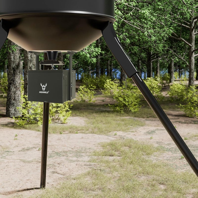 Highwild 12-Volt Deer Feeder Replacement Funnel - 2.5" Drop Funnel for Game Feeder - Image 5
